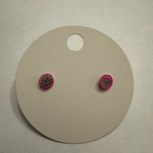 Dragonfruit handmade earrings